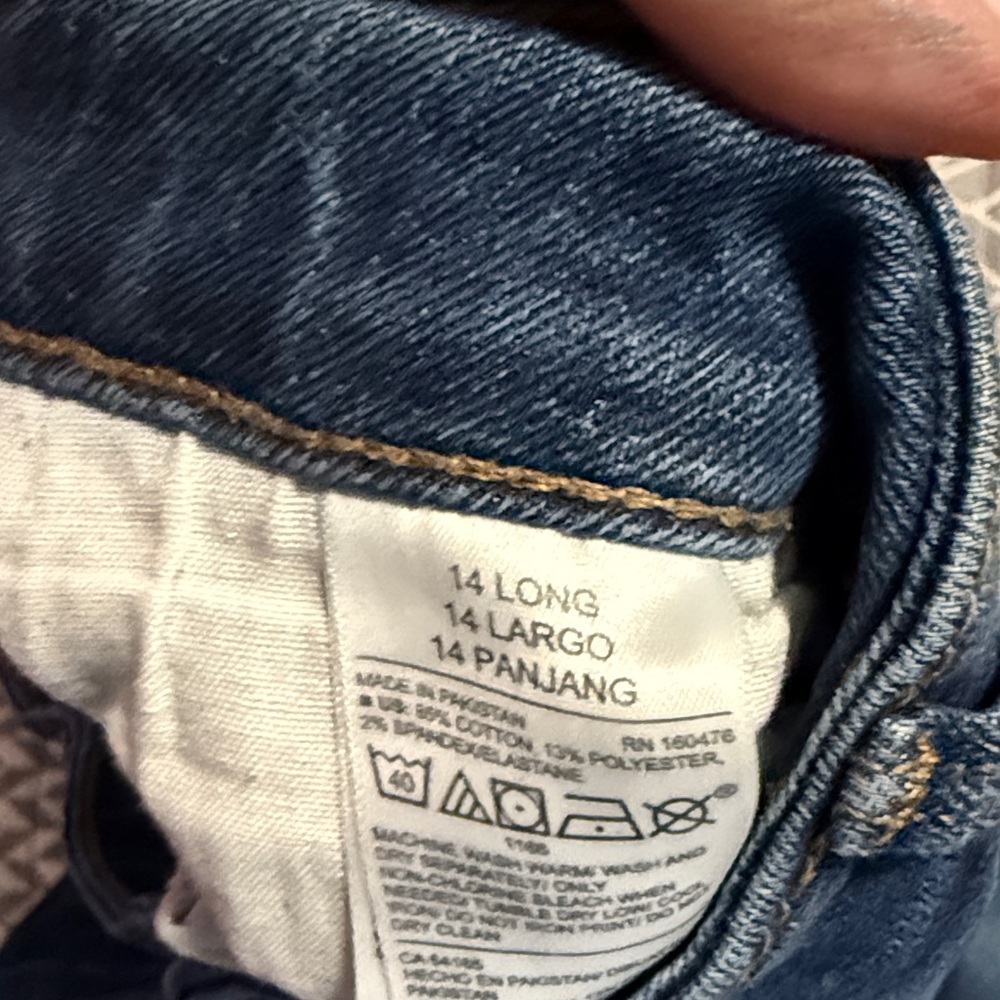 Women’s Dark Blue Denim Jeans - Picture 3 of 7